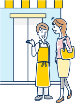 お店イラスト